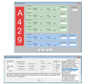 a429-parameter-screen